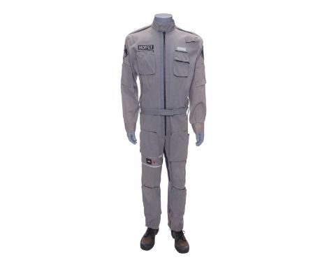 AIRWOLF (T.V. SERIES,1984 - 1987) - Dr. Charles Henry Moffet's (David Hemmings) Flight Suit by Jean-Pierre Dorleac - Dr. Char