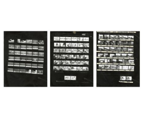STAR WARS: THE EMPIRE STRIKES BACK (1980) - Set of Three AT-AT Reference and Shipment Contact Sheets - Three AT-AT reference 