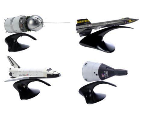 STAR TREK INTO DARKNESS (2013) - History of Starflight Vostok, Gemini Capsule, North American X-15 Rocket Plane, and Space Sh
