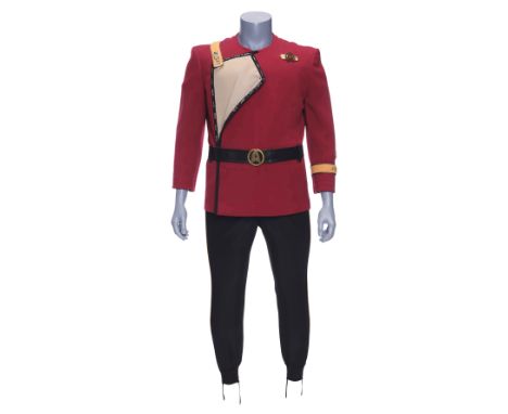 STAR TREK IV: THE VOYAGE HOME (1986)/STAR TREK: GENERATIONS (1994) - Captain Scott's (James Doohan) Screen-Matched Maroon Sta