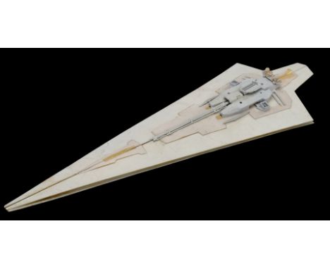 STAR WARS: THE EMPIRE STRIKES BACK (1980) - Lorne Peterson Collection: Scratch-Built Prototype Executor Model Miniature - A s