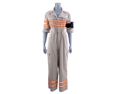GHOSTBUSTERS (2016) - Dr. Jillian Holtzmann's Jumpsuit with Upper Arm Remote Trigger - Dr. Jillian Holtzmann's jumpsuit with 