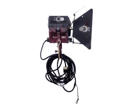 INDUSTRIAL LIGHT &amp; MAGIC (ILM) - Mole-Richardson Stage Light with ILM Logos - A Mole-Richardson stage light from Industri