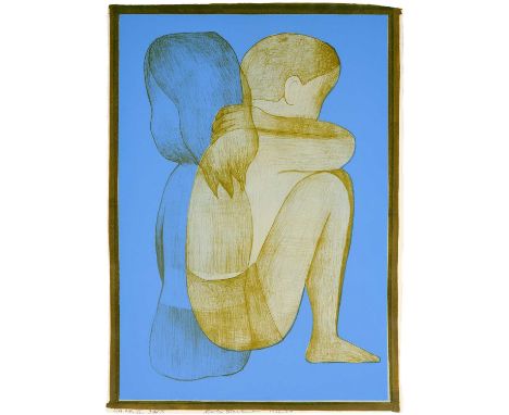Charles Blackman (1928-2018) Australian"Sea Air II"Signed, inscribed and numbered 34/75, dated 1966-67, lithograph, 78cm by 5
