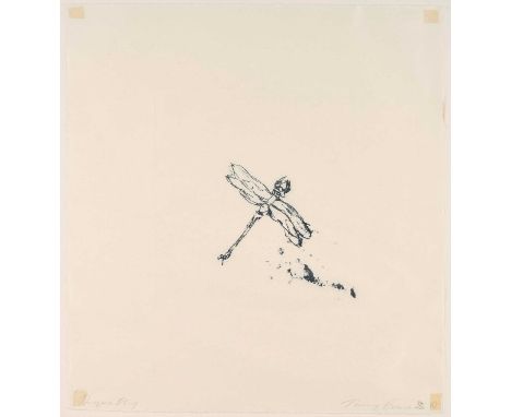 Dame Tracey Emin DBE, RA (b.1963)"Dragon Fly" (2010)Signed, inscribed and numbered 84/100, polymer gravure on Japan paper, 42