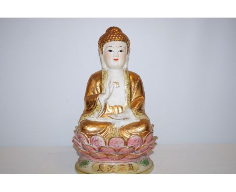 Oriental ceramic Buddha 