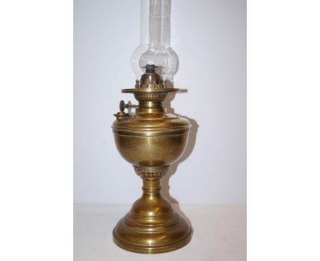 Brass oil lamp 