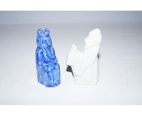 Complete Ceramic chess set 