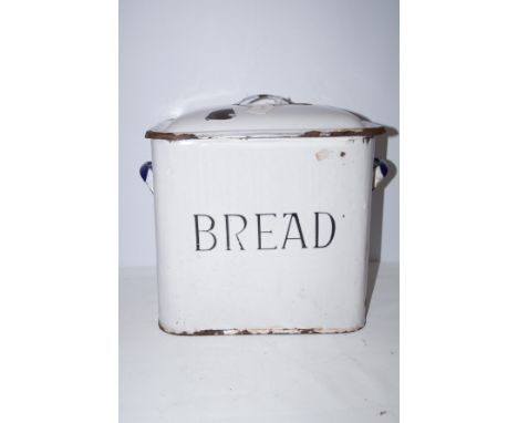 Enamel bread bin 