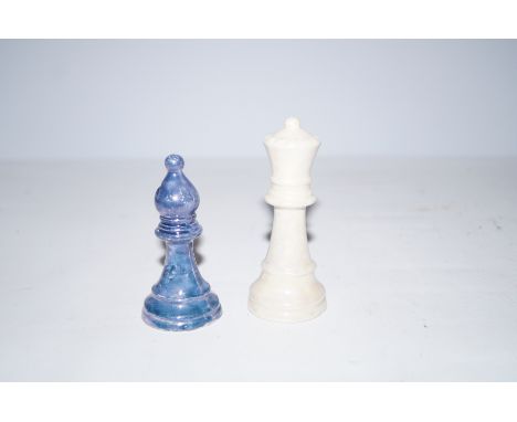 Complete Ceramic chess set 