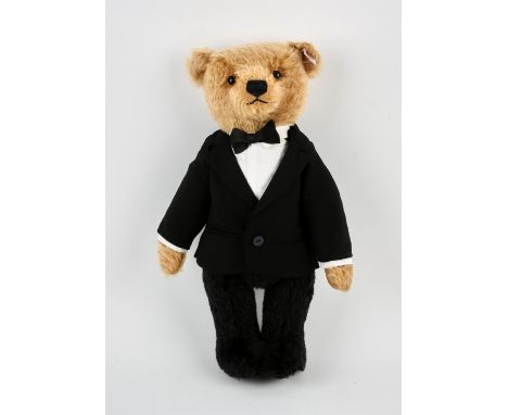 James Bond - 60th Anniversary Steiff Teddy Bear, RMS, limited edition of 1962 pieces, boxed.