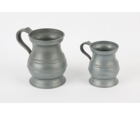 The Lord of the Rings - Hobbit tankards in 2 sizes one in human size and one in Hobbit size used to create the illusion of an