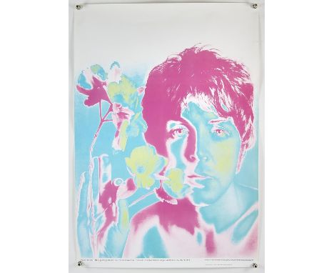 The Beatles  Full Set of Richard Avedon psychedelic posters from a later Dutch edition, comprises four colour posters of indi