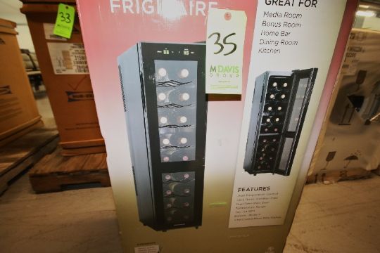 Frigidaire 18 Bottle Two Zone Thermo Electric Wine Cooler Model Lfwc18t6lb S N Yr40301030