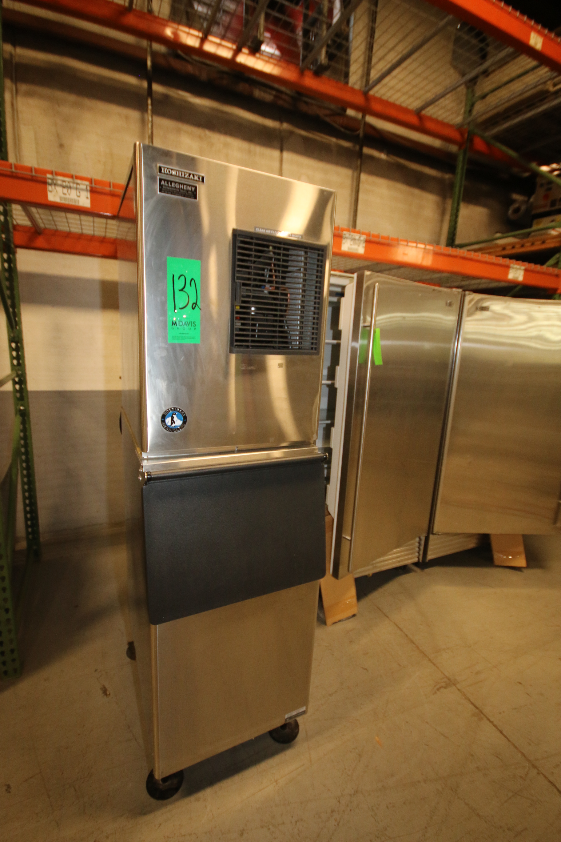 Hoshizaki S/S Ice Maker, Model KM320MAH, S/N 512557D, 404a Refrigerant