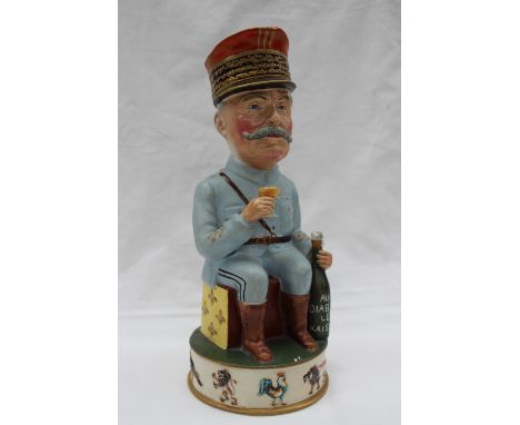 A Wilkinson Ltd Royal Staffordshire World War I character jug designed by Sir Francis Carruthers Gould depicting Marshall Foc