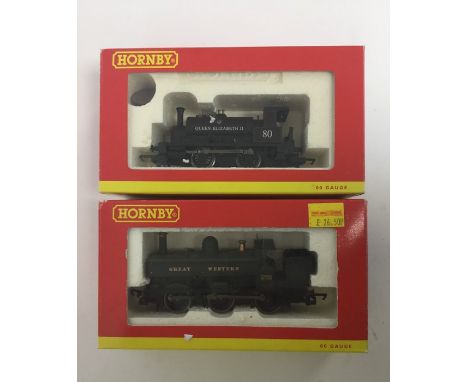 HORNBY: An 00 gauge boxed scale model Class 0F 0-4-0ST Queen Elizabeth II '80' Collector CLub locomotive numbered R 2597, tog