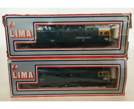 LIMA: Two boxed scale model locomotives numbered 20 5174MWG, and 305659W. (2). Est. £20 - £30.