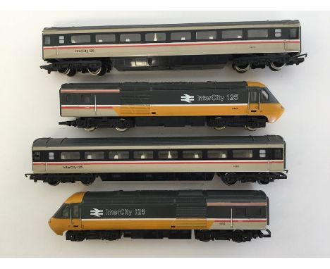 HORNBY: Four 00 gauge unboxed scale model InterCity 125 locomotives. (4). Est. £20 - £30.