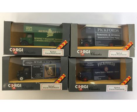CORGI: Four boxed "Classics" die-cast model Removals lorries numbered D953/13;  D953/14; C953/1 and 97082. (4). Est. £20 - £3