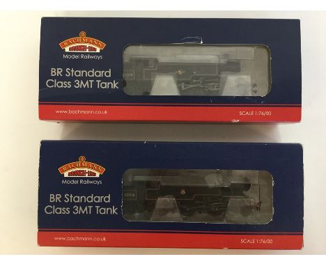 BACHMANN: Two boxed BR Standard Class 3MT Tanks numbered 31-977 and 31-978. (2). Est. £20 - £30.