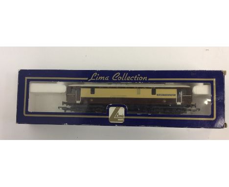 LIMA: An 00 gauge boxed scale model locomotive numbered L204618, entitled "Brighton Evening Argus". Est. £15 - £20.