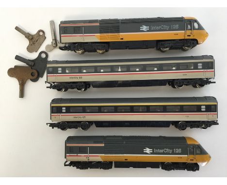 HORNBY: Four 00 gauge unboxed scale model InterCity 125 locomotives. (4). Est. £20 - £30.