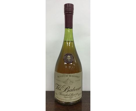 1 x 750ml bottle of The Balvenie Founder's Reserve Highland Extra Quality Single Malt Scotch Whisky. (1)