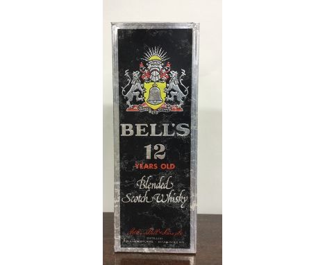 1 x 75cl bottle of Bell's 12 Year Old Blended Scotch Whisky in black box. (1980's). (1)