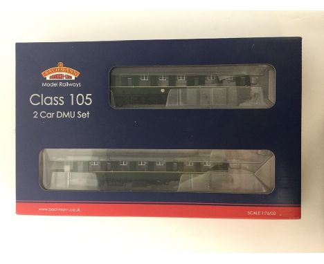 BACHMANN BRANCH-LINE: An 00 gauge boxed scale model Class 105 2 Car DMU set numbered 31-326A. Est. £30 - £50.