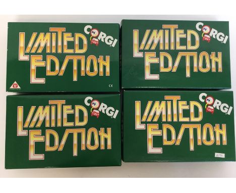 CORGI: Four boxed "Limited Edition" die-cast model vehicles numbered as follows: 2 x 97086; D949/26, and 97185. (4). Est. £20