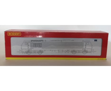 HORNBY: An 00 gauge boxed scale model EWS Bo-Bo Diesel Electric Class 67 Locomotive 67027 Rising Star locomotive numbered R25