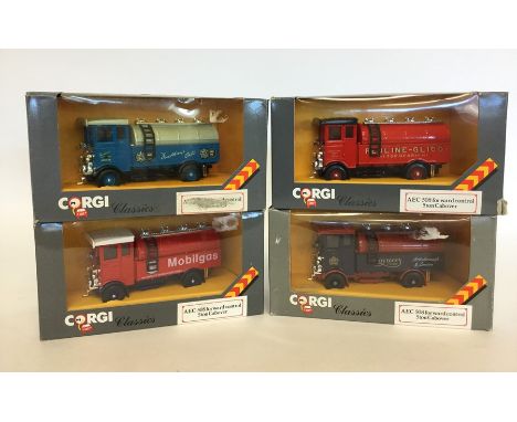 CORGI: Four boxed die-cast model Cabover trucks numbered C945/6; C897/4; C945/2, and D945/9. (4). Est. £20 - £30.