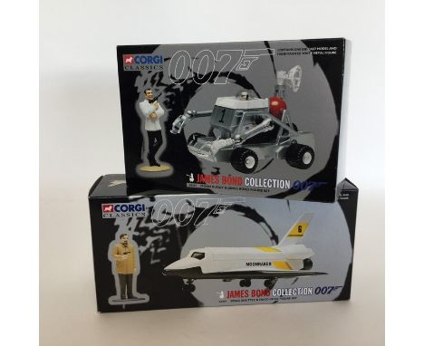 CORGI: Two boxed "Classics" James Bond Collection 007 die-cast models numbered 65201 and 65401. (2). Est. £20 - £30.