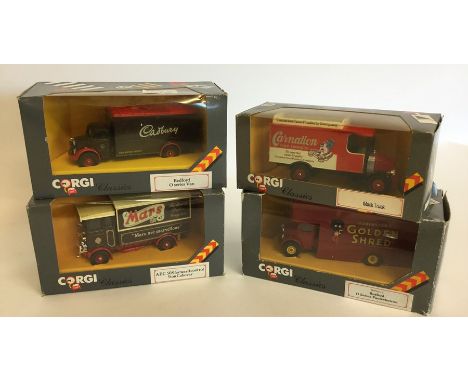 CORGI: Four boxed "Classics" die-cast model lorries numbered as follows: C897/7; D822/7; C906/9 and D953/14. (4). Est. £20 - 