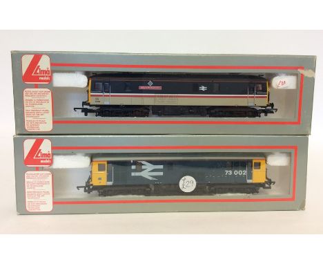 LIMA: Two 00 gauge boxed scale model locomotives numbered 205274 and LIMA 205277A1. (2). Est. £30 - £50.