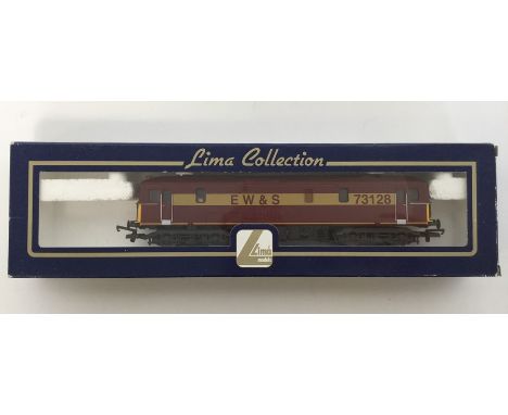 LIMA: An 00 gauge boxed scale model locomotive numbered LIMA 204742A8 for EW&amp;S in brown. Est. £20 - £30.