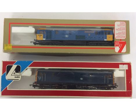 LIMA: Two 00 gauge boxed scale model locomotives numbered 205273 entitled "The Bluebell Railway" together with one other, the