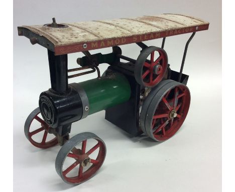 MAMOD: A painted steam model of a Showman engine. Est. £30 - £50.