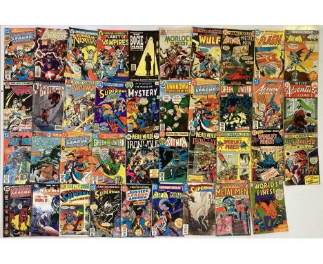 Approx 37 mostly DC comics, some silver age examples. Titles inc: House of Secrets, Weird Adventure Comics, Batman and Black 