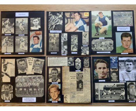 Bristol Rovers 1940s 1950s 1960s Football Autograph Collection: Stunning private collection all pre 1970 from various publica