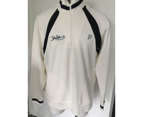 Sir Bobby Robson Foundation Track Suit Top: Designed by golfer Ian Poulter and used for charity golf days for the foundation.