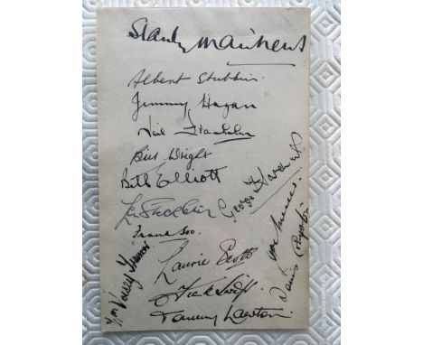 1938 Germany v England Nazi Salute Football Tour Memorabilia: Stunning collection includes autographs of the England 14 on on
