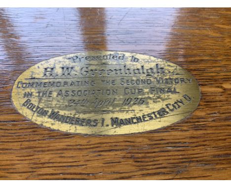 Bolton Wanderers 1926 FA Cup Winners Canteen Of Cutlery: Given to Harry Greenhalgh after defeating Manchester City in the fin