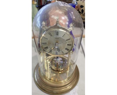Hermle domed quartz mantle clock, not working at lotting. Not available for in-house P&amp;P 
