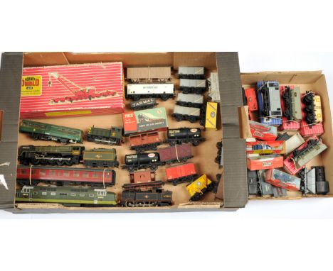 Hornby Dublo, Trix &amp; others, Loco's &amp; Rolling Stock. To include Hornby Dublo 4620 Breakdown Crane; 4644 21-Ton Hopper