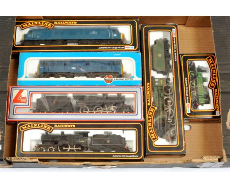 Airfix, Lima &amp; Mainline group of Steam &amp; Diesel Locomotives. To include Airfix 54100-6 BR Blue Class 31/4; Lima 20512