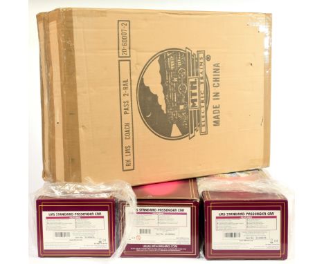 MTH (Mikes Train House) Modern Issue 2-rail 0 Gauge British outline LMS Passenger coaches consisting of 20-60007-2 3-pack All