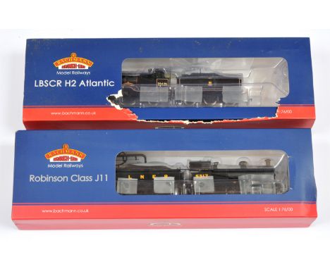 Bachmann pair of British Steam Locomotives. Comprising 31-318 LNER Black Class J11 5317; 31-921A BR Black H2 Class - Trevose 