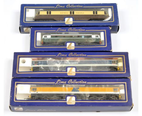 Lima Group of 4x Diesel loco's. Comprising L204699 BR Green / Grey D5300 Class 26; 205143A7 GWR Brown / Cream Express Parcels